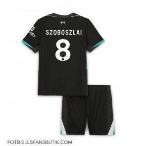 Liverpool Dominik Szoboszlai #8 Replika Bortatröja Barn 2024-25 Kortärmad (+ Korta byxor)